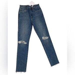 Pistola Cara High Rise Vintage Skinny Size 26 *stain*